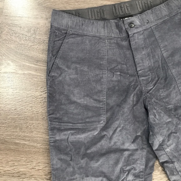 UGG MEN CORDUROY VERNON JOGGERS PANTS - Picture 4 of 9